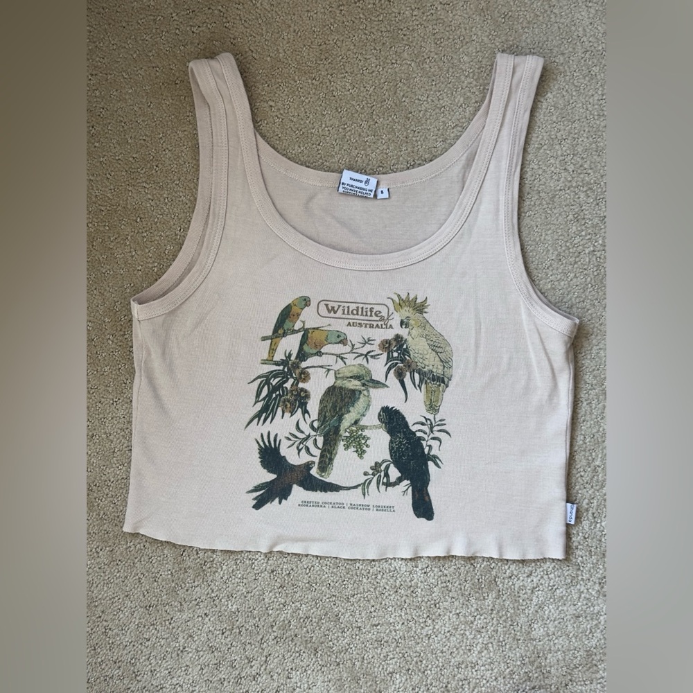 Ghanda Cropped tank top